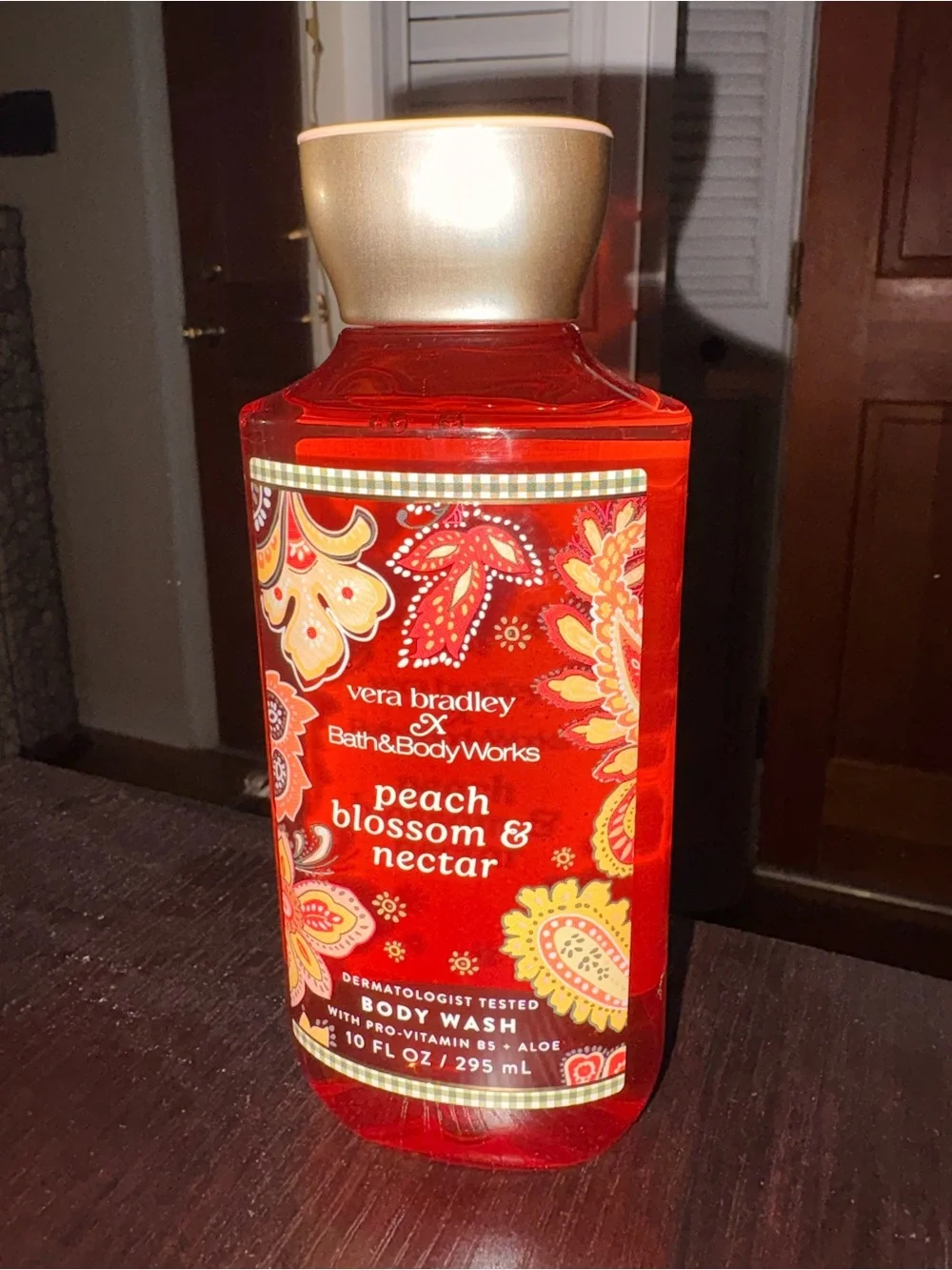 Peach Blossom & Nectar Body Wash - Red